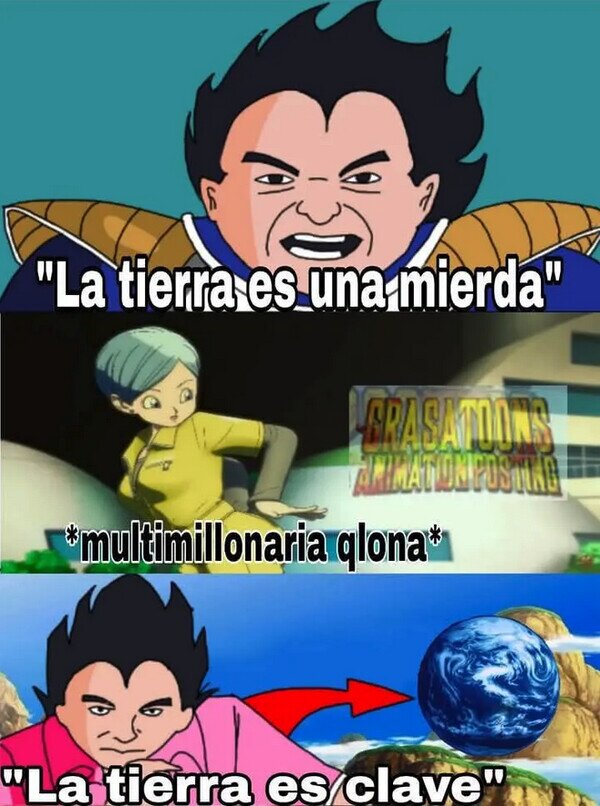 dragon ball,tierra,vegeta,bulma