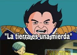 Enlace a Vegeta cambió radicalmente de opinión