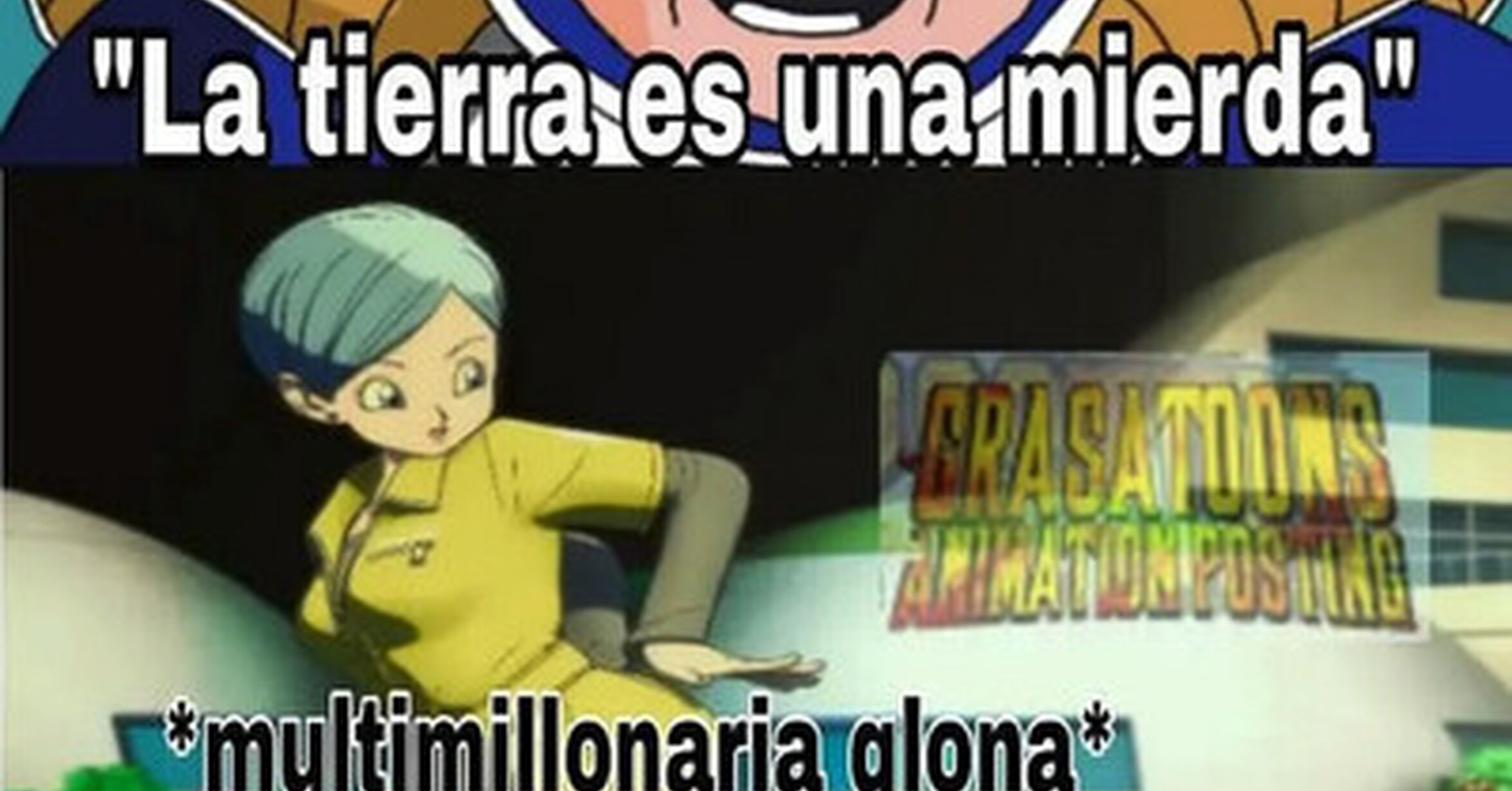 Vegeta cambió radicalmente de opinión