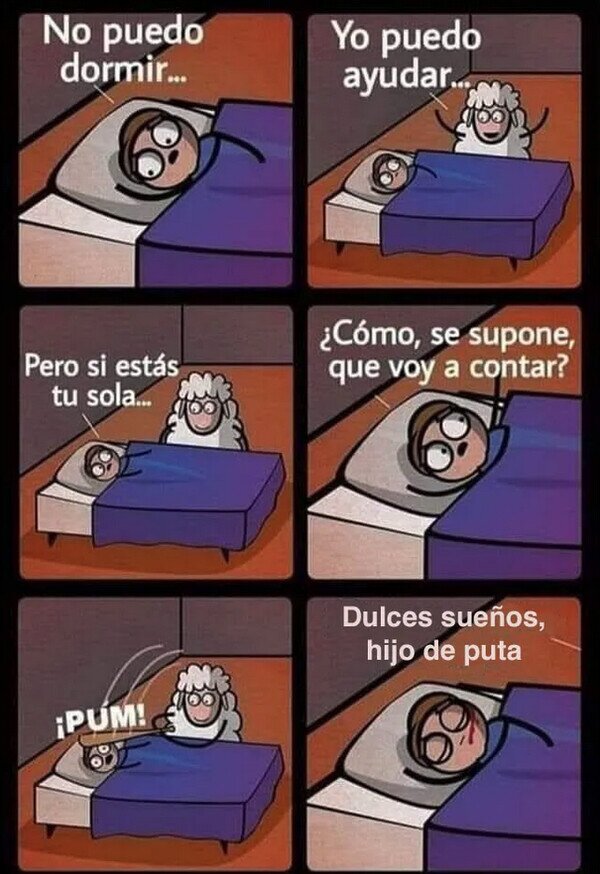 Meme_otros - La oveja que te ayuda a dormir