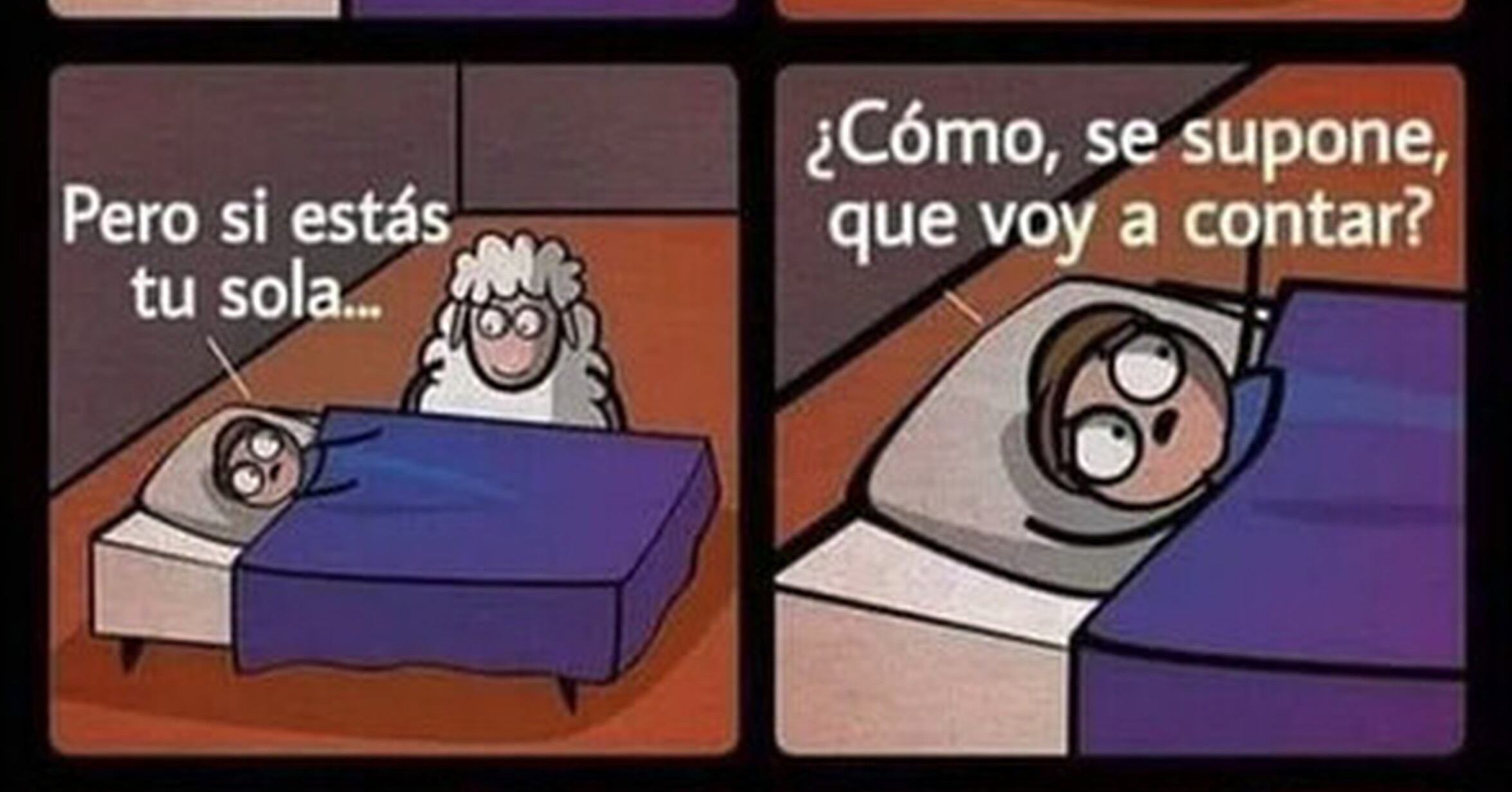 La oveja que te ayuda a dormir