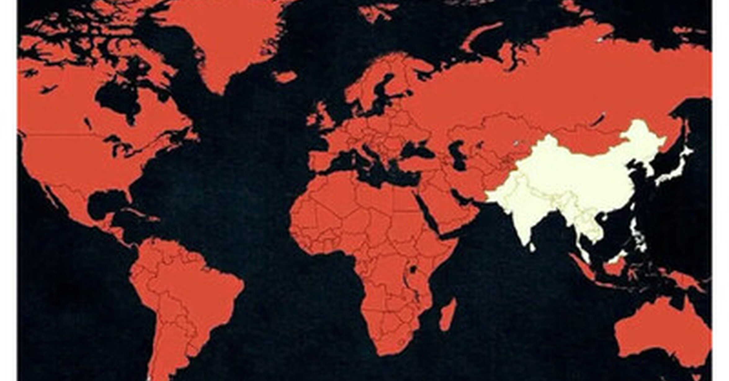 La cantidad de indios y chinos que hay en el mundo