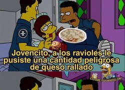 Enlace a Cantidad peligrosa de queso