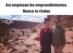 Enlace a Todo negocio tiene sus comienzos