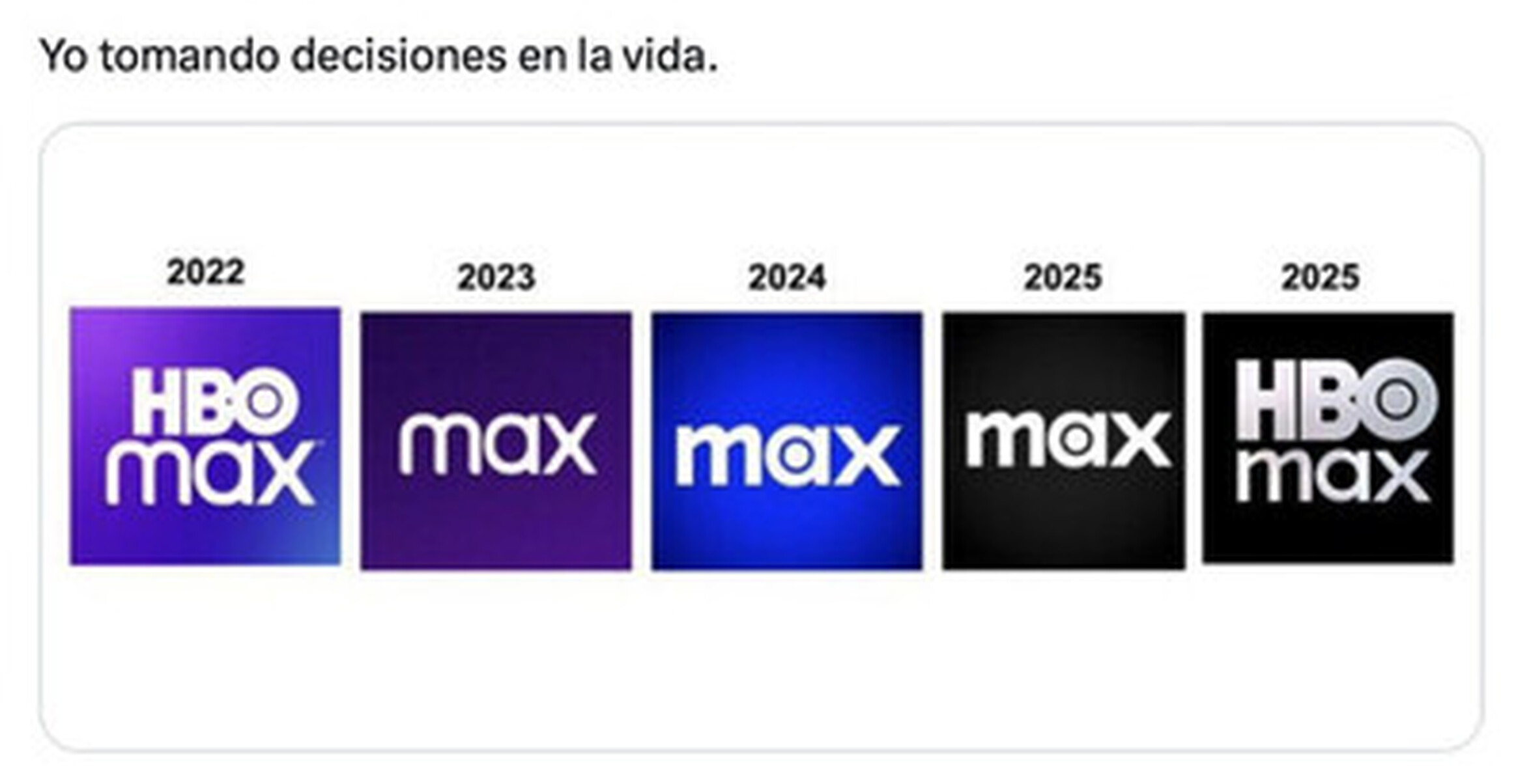 Como HBO Max, no me aclaro