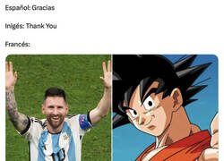 Enlace a Messi Gokú
