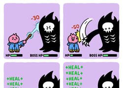 Enlace a ¿Qué debe pensar el boss final de mi?