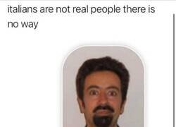 Enlace a Los italianos no pueden ser reales