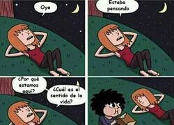 Enlace a Solo pienso con el estómago