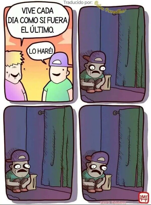 Otros - Imagina ser consciente de que va a ser tu último día de vida