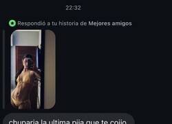 Enlace a Le quedó el piropo un poco gay