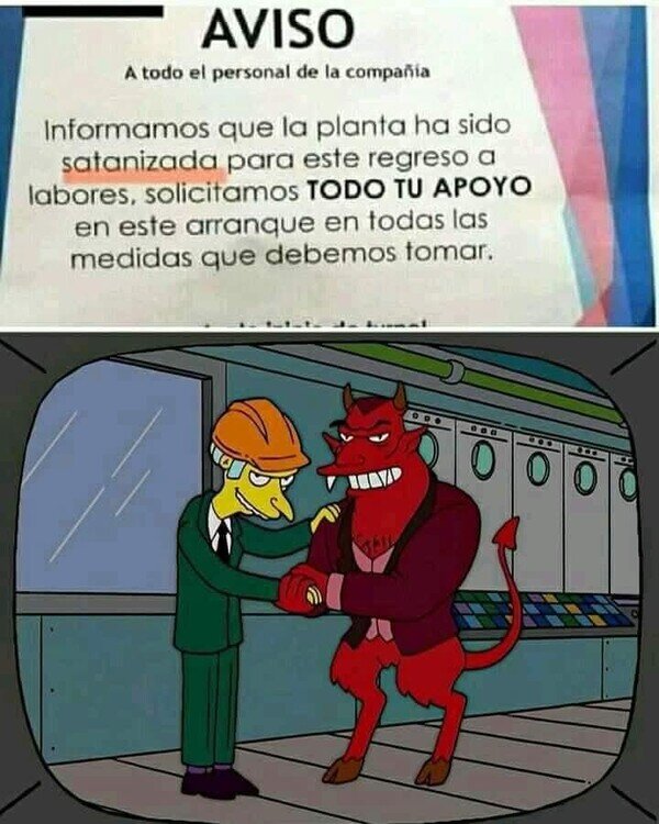 Otros - Satanizaron en mi empresa