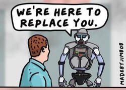 Enlace a Están aquí para reemplazarnos