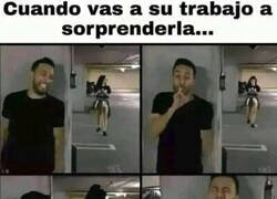 Enlace a El que se llevó la sorpresa fue él