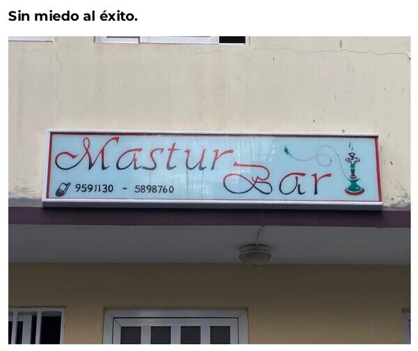 Otros - Shishas y ese nombre, no necesito más