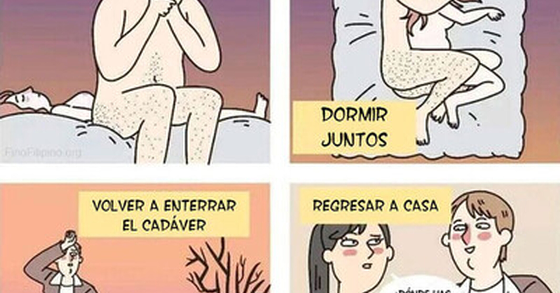Qué pies más fríos...