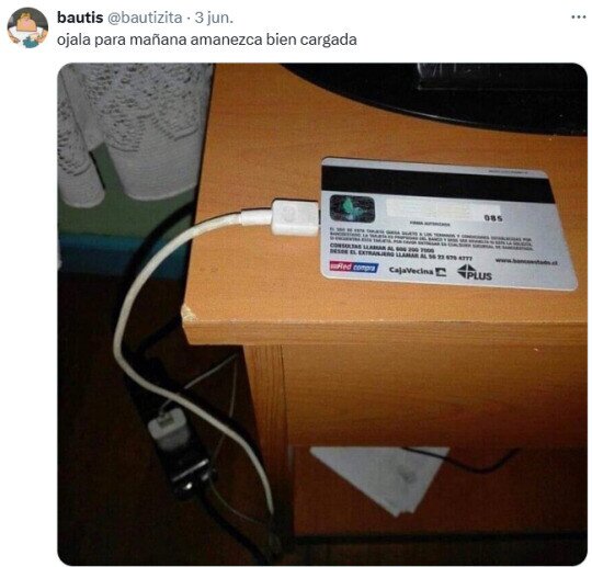 Meme_otros - La dejaré cargando toda la noche