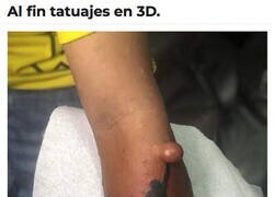 Enlace a Fue al tatuador en lugar de al médico