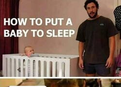 Enlace a Cómo poner a dormir a un bebé