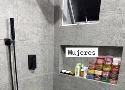 Enlace a Así se distribuye un baño en pareja