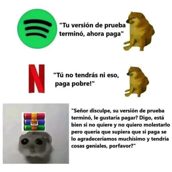 Otros - Te quiero, WinRAR