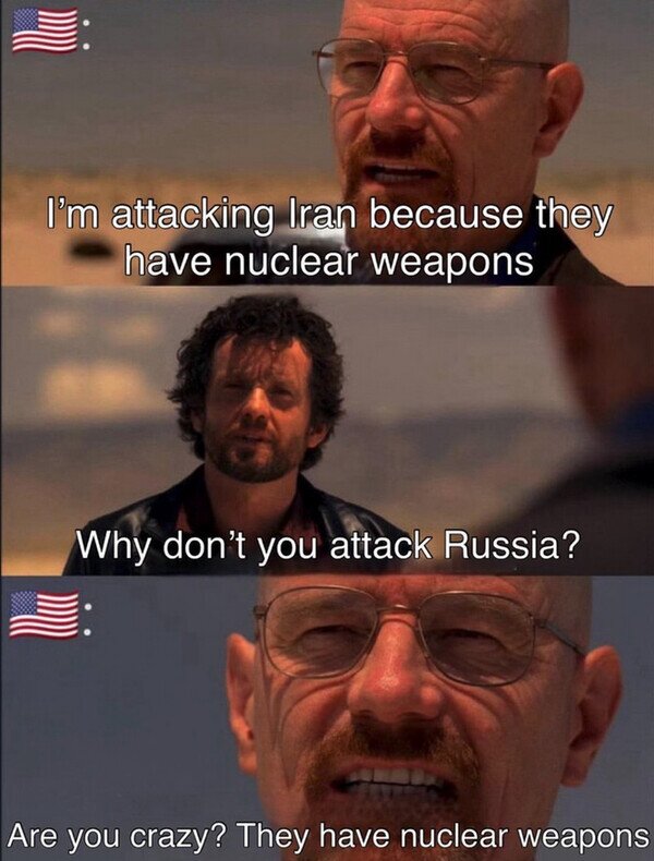 Meme_otros - ¿Por que EEUU no ataca a Rusia?