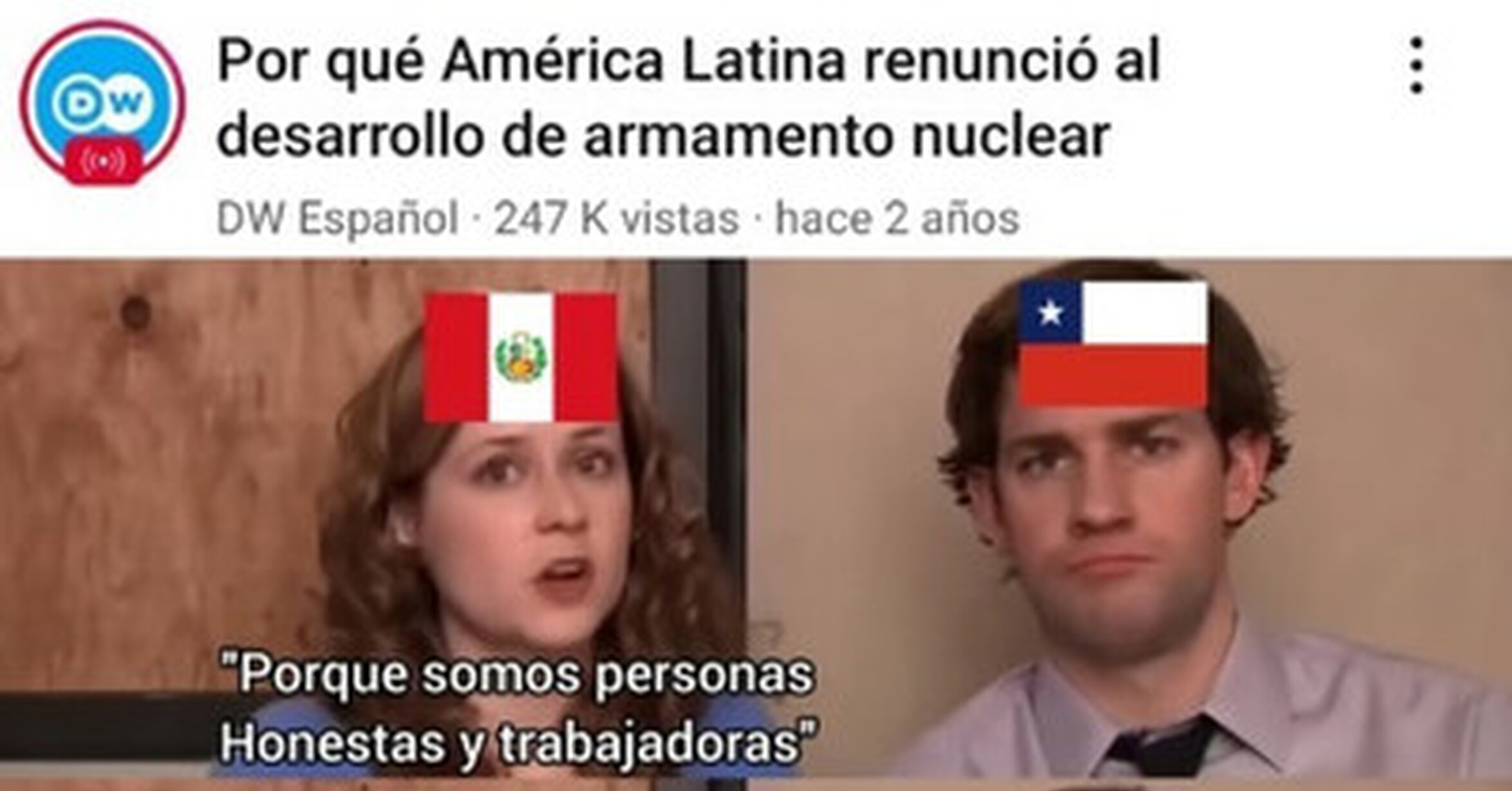En Latinoamérica no hay guerras nucleares