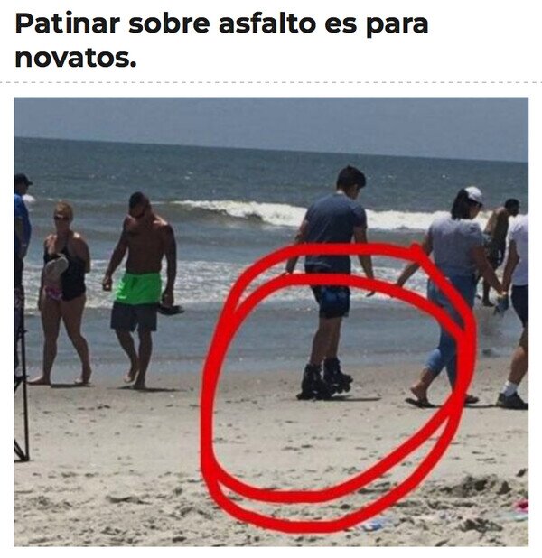 Meme_otros - Subiéndole la dificultad a patinar