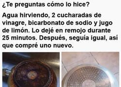 Enlace a Como dejar tu sartén impoluta
