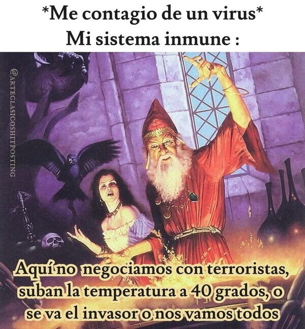 Meme_otros - Así funciona el sistema inmune