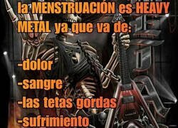 Enlace a La menstruación es heavy metal