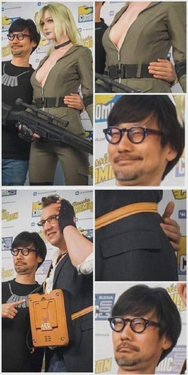 Meme_otros - A Kojima se le ven las intenciones