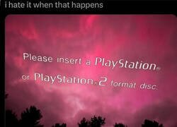 Enlace a Cuando el cielo parece la pantalla de error de la PlayStation