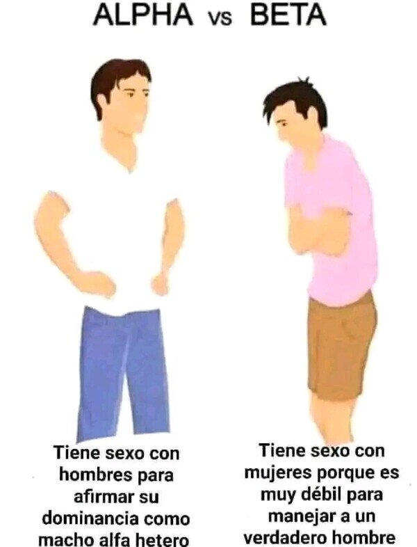 Meme_otros - ¿Eres Alpha o Beta?