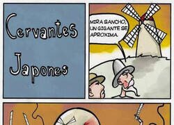 Enlace a Si Cervantes fuera japonés