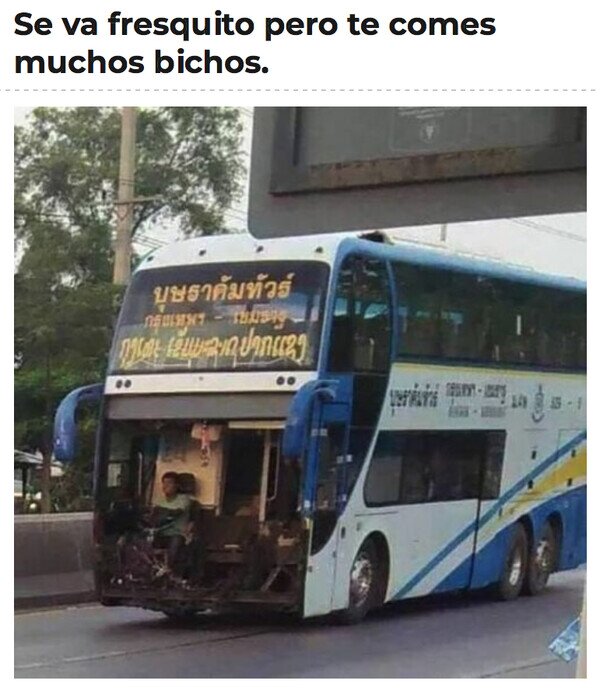 Otros - Un bus sin morro