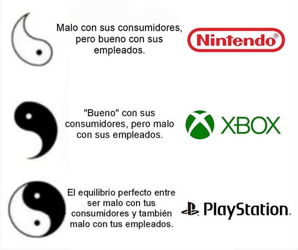 Meme_otros - Consolas y su equilibrio