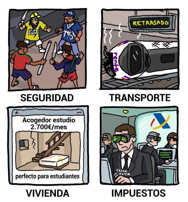 Otros - Para lo que les interesa sí hay inversión