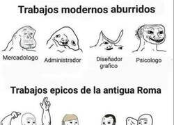 Enlace a Antes habían trabajos más interesantes