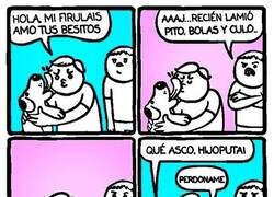 Enlace a Un beso asqueroso