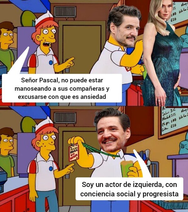 Meme_otros - Pedro Pascal tiene permiso
