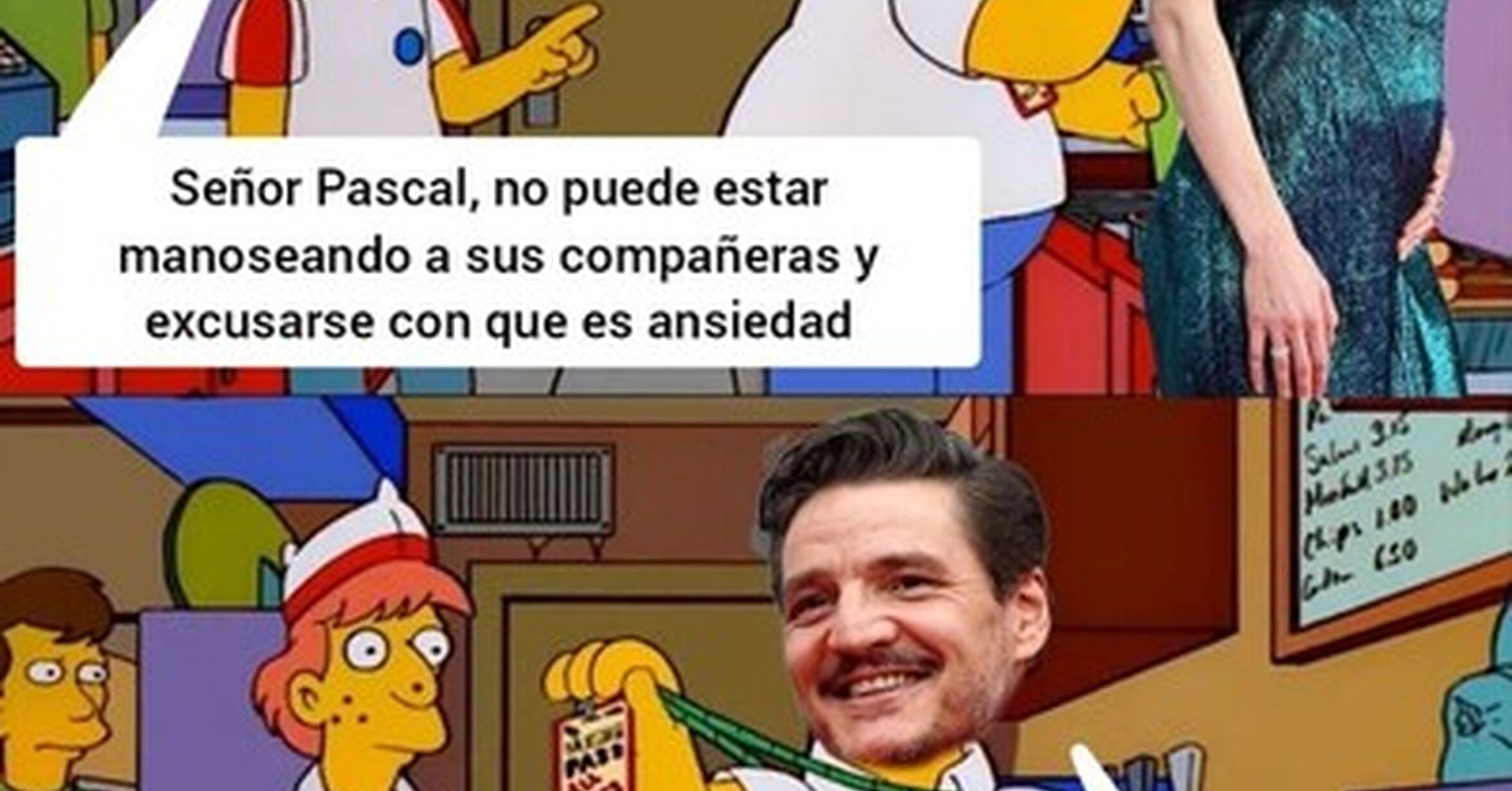 Cuánto cabrón / Pedro Pascal tiene permiso