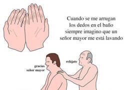 Enlace a Cuando se me arrugan los dedos