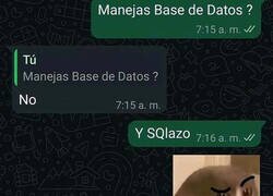 Enlace a Un informático intentando ligar
