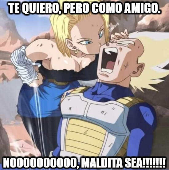 Meme_otros - El verdadero motivo del grito de Vegeta
