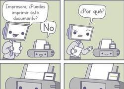 Enlace a Por eso tengo un odio infinito a las impresoras