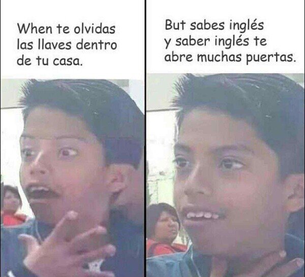 Meme_otros - El inglés abre puertas, gente