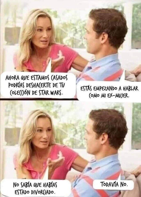 Meme_otros - Estás hablando como mi ex