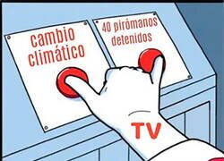 Enlace a El culpable de los incendios según la tele