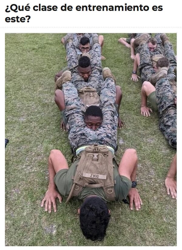 Meme_otros - Sí que es duro el ejército...